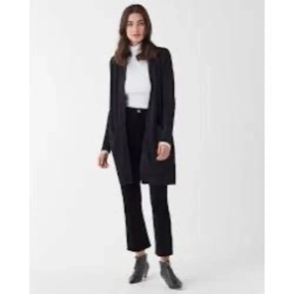 Splendid retreat cash blend cardi cardigan in black size small NWOT - Picture 1 of 8